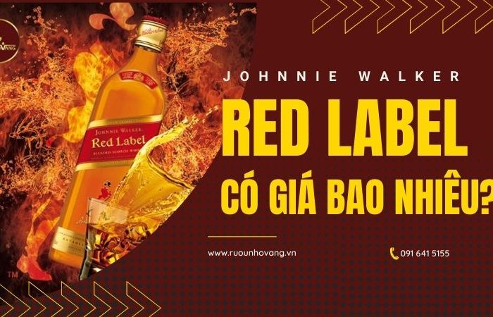 giá rượu red label