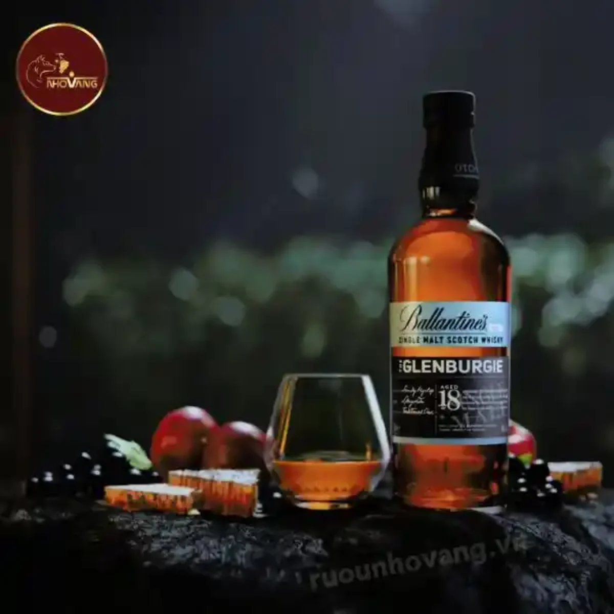 Ballantine's The Glenburgie18年 40% Glenburgie 18 Year Old Single