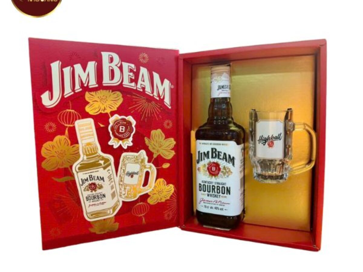 Rượu Jim Beam - JimBeam Hộp Quà 2026